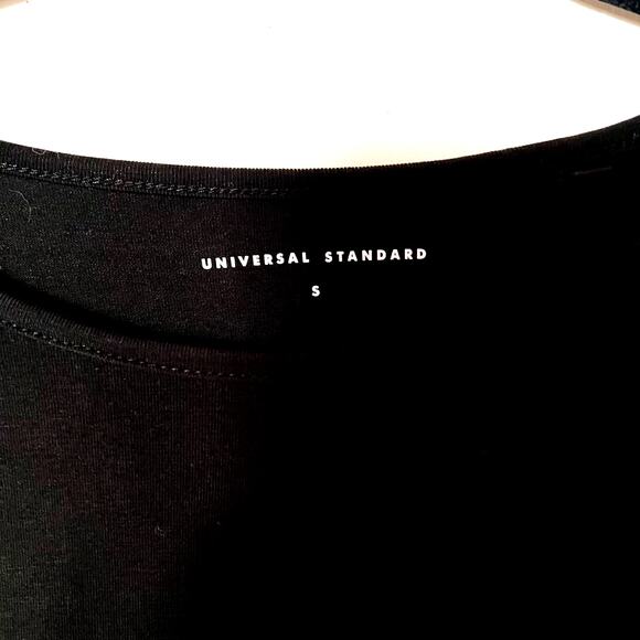 Universal Standard Black Iconic Geneva Dress SZ 14 - Picture 4 of 6